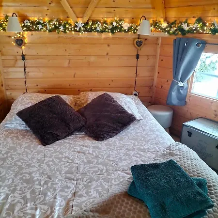 Cabane Des Lutins - Belle Fleur Saint-Nabord Exterior foto